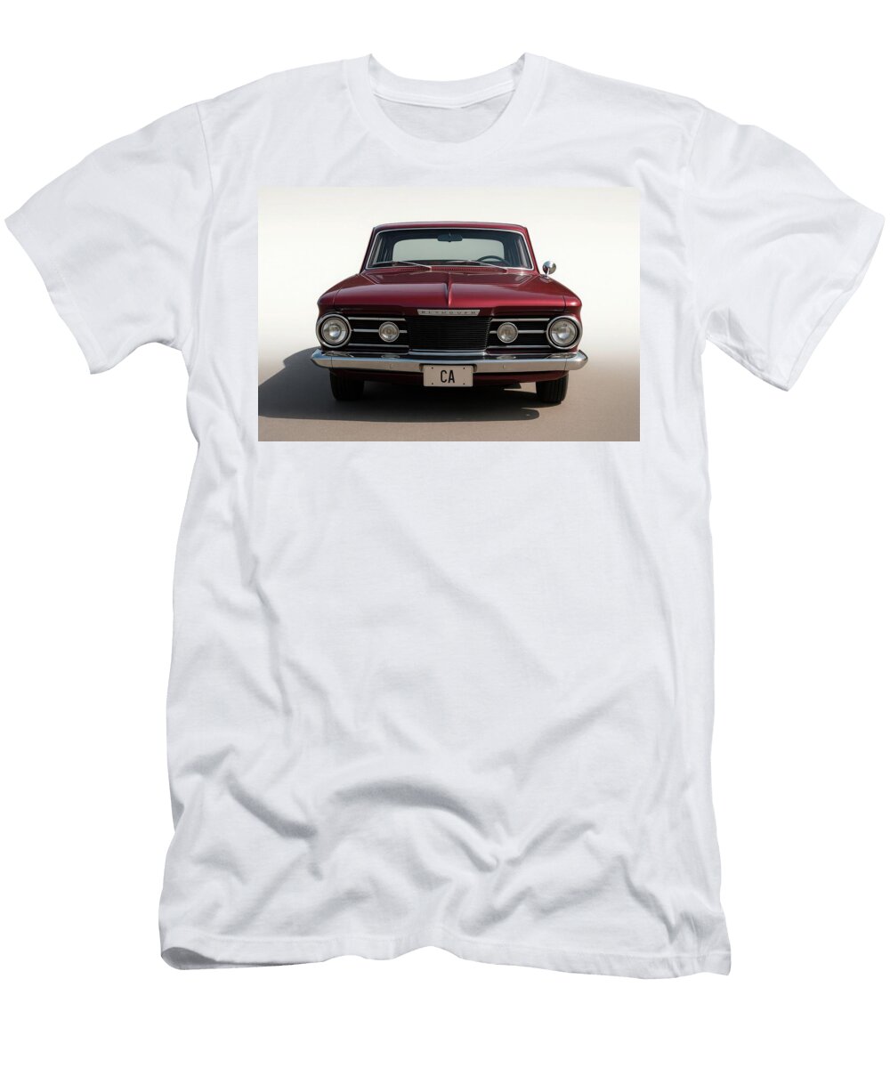 1965 Plymouth Barracuda Front View Studio Portrait Cathy Anderson T-Shirt