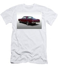 1966 Plymouth Barracuda Fastback Burgundy Studio Rear Three Quarter Cathy Anderson T-Shirt