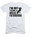 2 Im Rendering Funny Filmmaker Gift Video Editor Lisa Stronzi T-Shirt