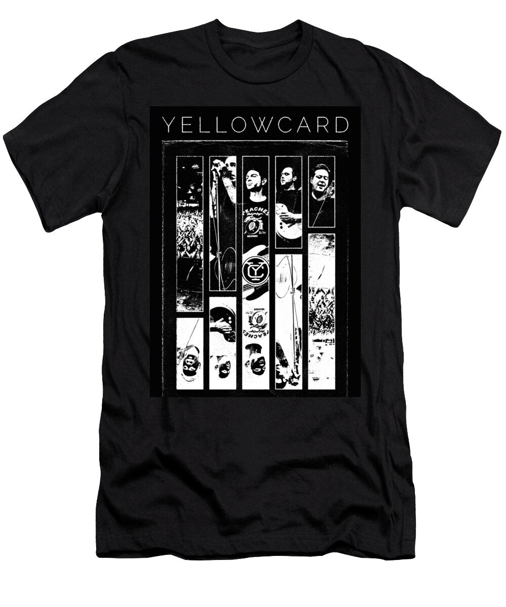 8 Yellowcard American Rock Band Kenneth Cescoti T-Shirt
