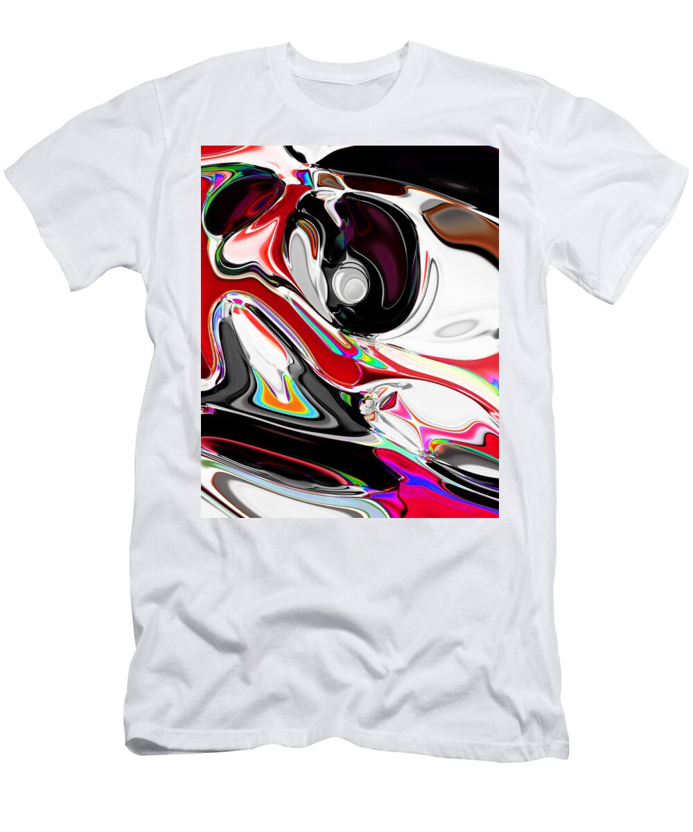 Abstract the Encouraging Ice Cream Transfers Holder Martin Stark T-Shirt