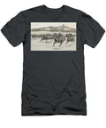 Battery K At Drill in the Berkshire Hills Massachusetts 1895 Frederic Remington T-Shirt