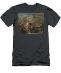 Battle of Arab Horsemen Around a Standard Theodore Chasseriau T-Shirt