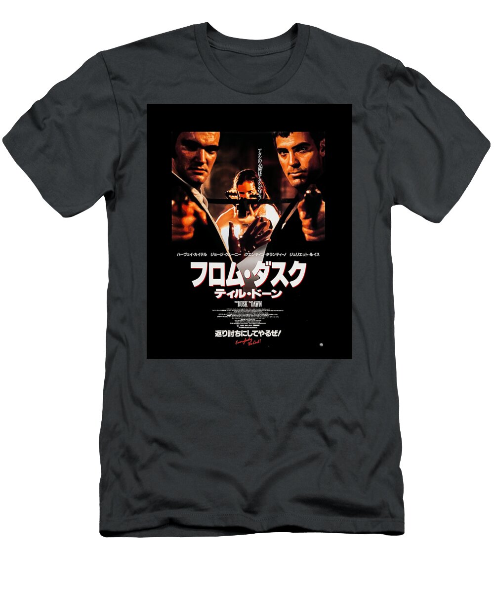 Dusk Til Dawn Japanese Poster 1 Graphic Ward Isaac T-Shirt