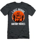 Horror Movie Fan Dog Lover Mom Dad Owner Halloween Haniak Marsh T-Shirt