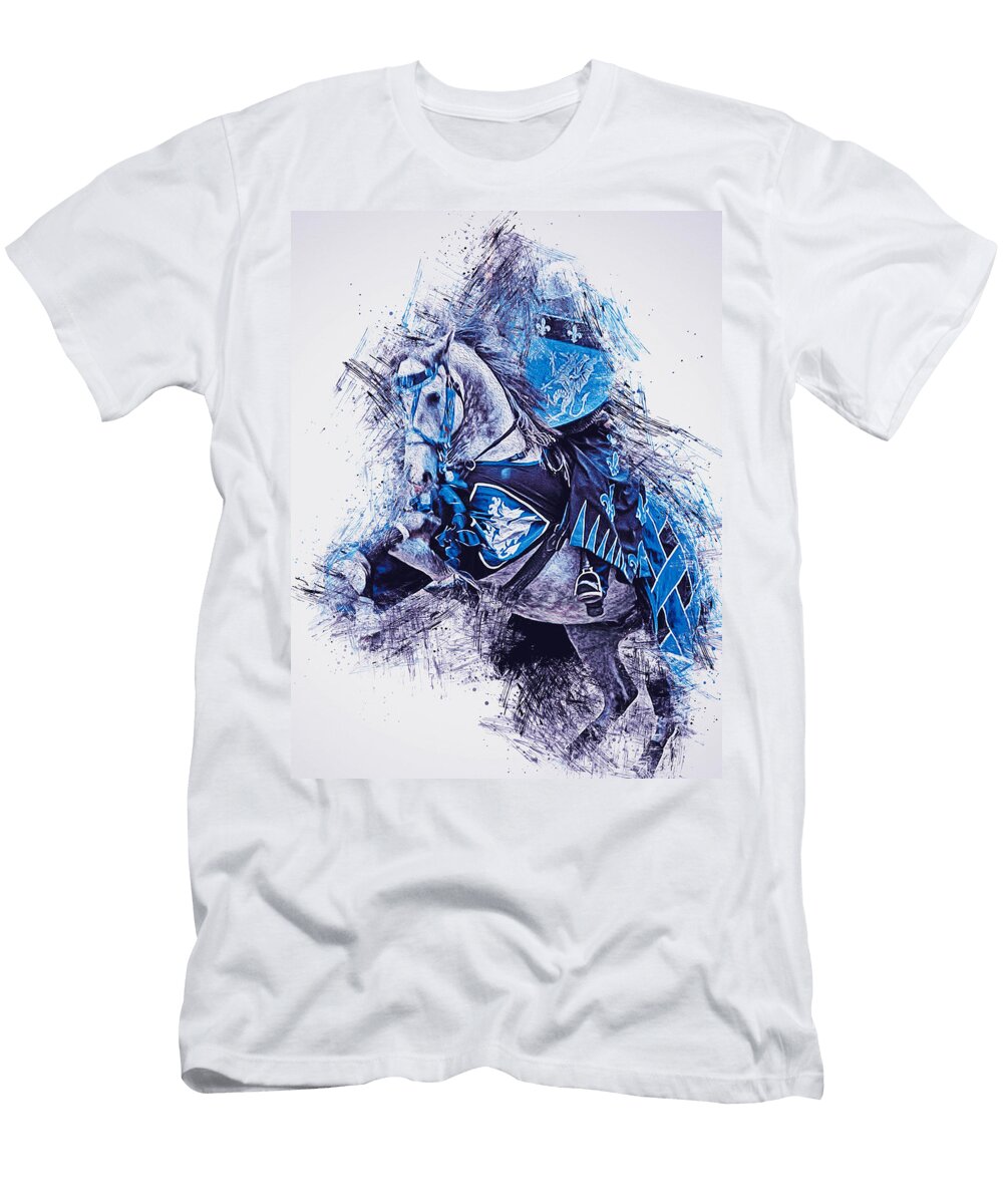 Medieval Knight 08 Andrea Mazzocchetti T-Shirt