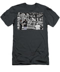 Police Officer and the Marine Tom Gari Gallery Three Photography T-Shirt