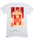 Retro Tub of Butter Popcorn and Ticket Stub Jorgo Photography Wall Art Gallery T-Shirt