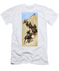 Scouts Climbing a Mountain Digital Remastered Edition Frederic Remington T-Shirt