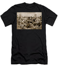The Battle of Malplaquet 1709 Illustration From Hutchinsons Story of the British Nation C1923 Richard Caton Ii Woodville T-Shirt