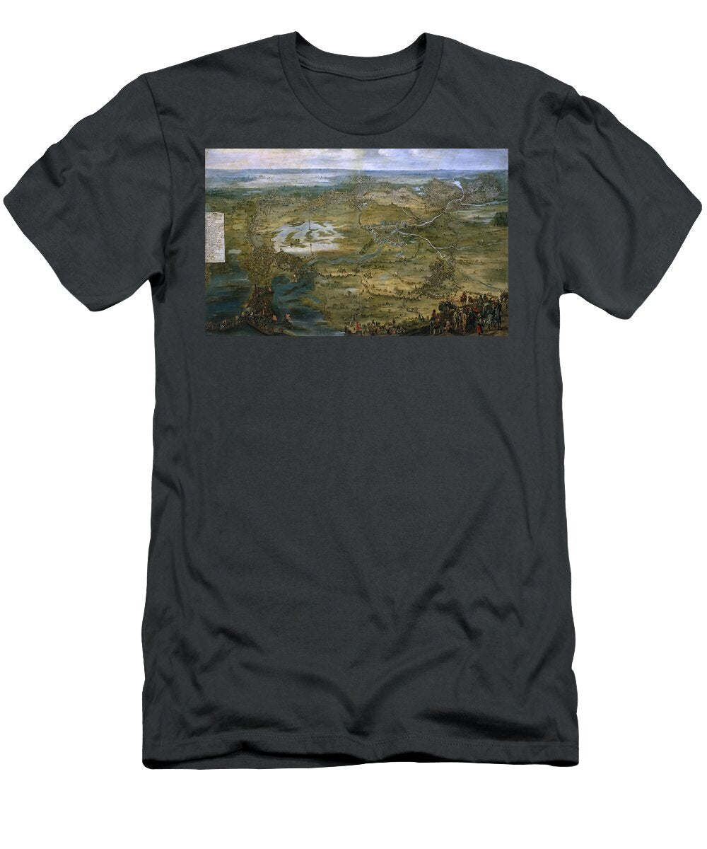 The Cavalry At the Siege of Breda Pieter Snayers T-Shirt