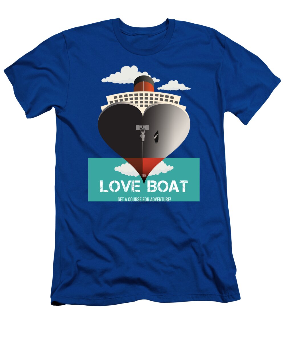 The Love Boat Alternative Movie Poster Movie Poster Boy T-Shirt